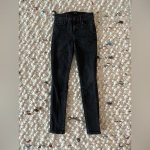 J Brand | black skinny jeans | w25